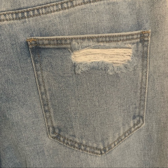 PacSun Blue High Rise Distressed Jeans - Picture 5 of 6